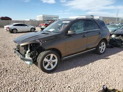 Mercedes-Benz salvage cars for sale: 2018 Mercedes-Benz GLE 350 4matic