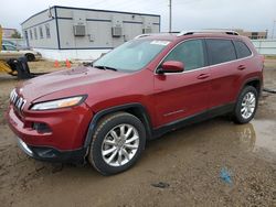 Jeep salvage cars for sale: 2015 Jeep Cherokee Limited