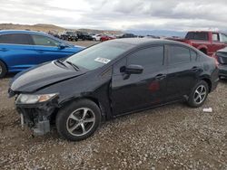 Salvage cars for sale from Copart Magna, UT: 2015 Honda Civic SE