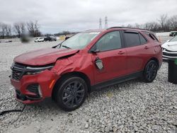 Chevrolet salvage cars for sale: 2024 Chevrolet Equinox RS