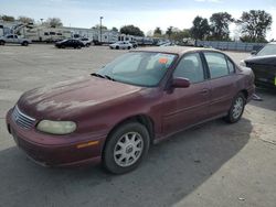 Chevrolet Malibu salvage cars for sale: 1998 Chevrolet Malibu LS