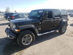 Jeep Wrangler salvage cars for sale: 2019 Jeep Wrangler Unlimited Sahara