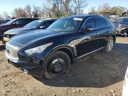 Infiniti QX70 salvage cars for sale: 2017 Infiniti QX70