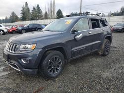 Jeep salvage cars for sale: 2014 Jeep Grand Cherokee Limited