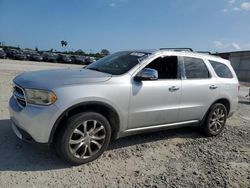 Salvage cars for sale from Copart Corpus Christi, TX: 2011 Dodge Durango Crew