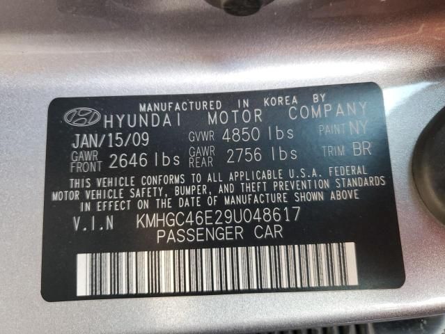 2009 Hyundai Genesis 3.8L