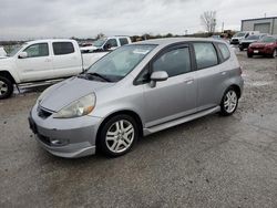 Honda fit salvage cars for sale: 2007 Honda FIT S