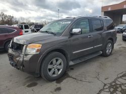 Salvage cars for sale from Copart Fort Wayne, IN: 2013 Nissan Armada Platinum