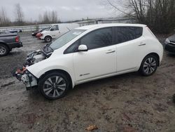 Nissan Leaf salvage cars for sale: 2016 Nissan Leaf SV