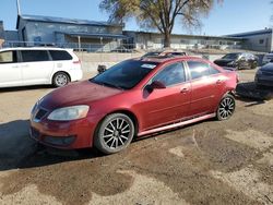 Pontiac salvage cars for sale: 2010 Pontiac G6