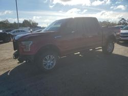 Ford f-150 salvage cars for sale: 2016 Ford F150 Supercrew