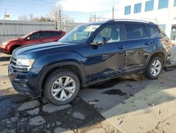 Volkswagen Atlas salvage cars for sale: 2019 Volkswagen Atlas SE