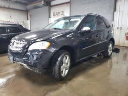 Mercedes-Benz m-Class salvage cars for sale: 2009 Mercedes-Benz ML 350