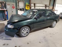 Chevrolet salvage cars for sale: 2001 Chevrolet GEO Prizm Base