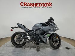 Kawasaki salvage cars for sale: 2018 Kawasaki EX650 F