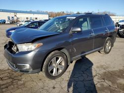 Toyota Highlander salvage cars for sale: 2012 Toyota Highlander Limited