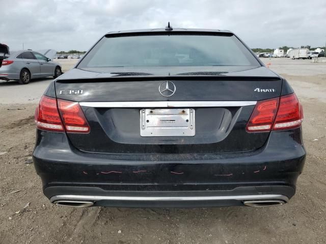 2014 Mercedes-Benz E 350 4matic