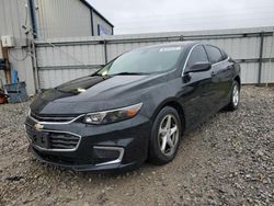 Vehiculos salvage en venta de Copart Memphis, TN: 2018 Chevrolet Malibu LS