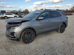 Chevrolet Equinox salvage cars for sale: 2024 Chevrolet Equinox RS