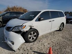 Toyota Sienna salvage cars for sale: 2011 Toyota Sienna Base