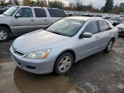 Honda salvage cars for sale: 2007 Honda Accord SE