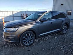 Salvage cars for sale from Copart Appleton, WI: 2018 Audi Q7 Prestige