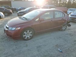 Honda Civic salvage cars for sale: 2009 Honda Civic LX