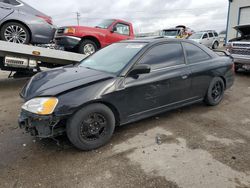 Honda Civic salvage cars for sale: 2001 Honda Civic LX