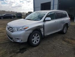 Toyota Highlander salvage cars for sale: 2013 Toyota Highlander Base