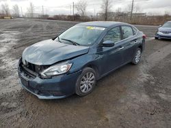 Nissan salvage cars for sale: 2018 Nissan Sentra S