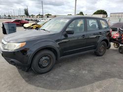 Subaru Forester salvage cars for sale: 2010 Subaru Forester 2.5X