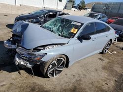 Salvage cars for sale from Copart Albuquerque, NM: 2022 Honda Accord Sport SE