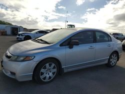 Honda Civic salvage cars for sale: 2010 Honda Civic LX