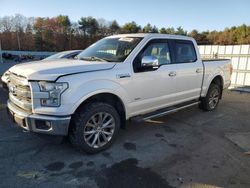 Ford f-150 salvage cars for sale: 2016 Ford F150 Supercrew