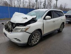 Nissan salvage cars for sale: 2014 Nissan Pathfinder S