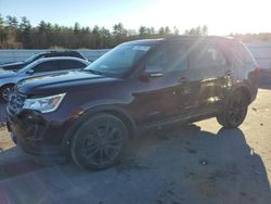 Ford Explorer salvage cars for sale: 2018 Ford Explorer XLT