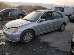 Honda Civic salvage cars for sale: 2001 Honda Civic EX