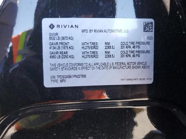 2023 Rivian R1S Adventure
