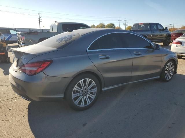 2018 Mercedes-Benz CLA 250 4matic