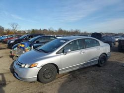 Honda Civic salvage cars for sale: 2008 Honda Civic LX