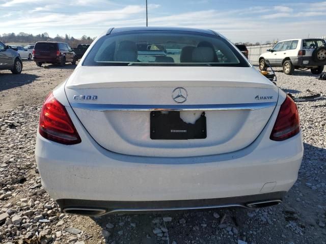 2016 Mercedes-Benz C 300 4matic