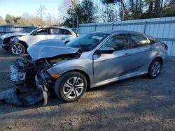 Honda Civic salvage cars for sale: 2018 Honda Civic LX