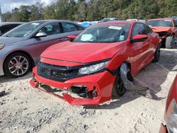 Honda Civic salvage cars for sale: 2017 Honda Civic SI