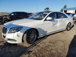 Mercedes-Benz s-Class salvage cars for sale: 2015 Mercedes-Benz S 550 4matic