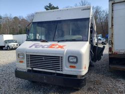 Salvage trucks for sale at West Warren, MA auction: 2019 Ford Econoline E450 Super Duty Commercial Stripped Chas