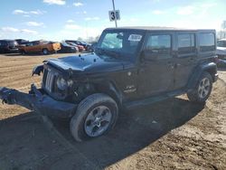 Jeep Wrangler salvage cars for sale: 2016 Jeep Wrangler Unlimited Sahara