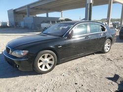 BMW 7 Series salvage cars for sale: 2007 BMW 750