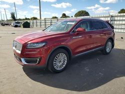 Lincoln salvage cars for sale: 2019 Lincoln Nautilus