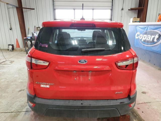 2020 Ford Ecosport S