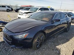 Maserati salvage cars for sale: 2019 Maserati Ghibli S